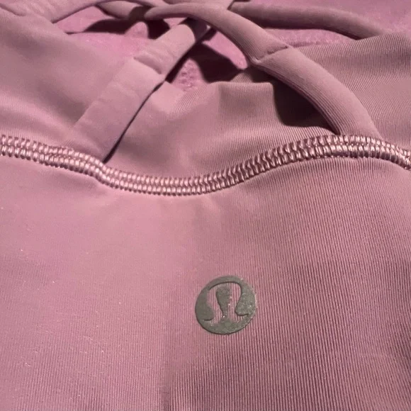 Purple High-Neck Lululemon Sports Bra - Picture 3 of 3